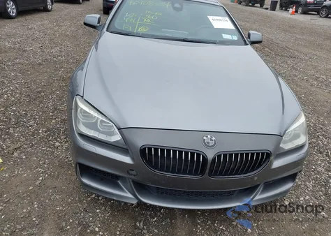 2015 BMW 650I Gran Coupe xDrive из США, поврежденный, VIN WBA6B4C58FD761814